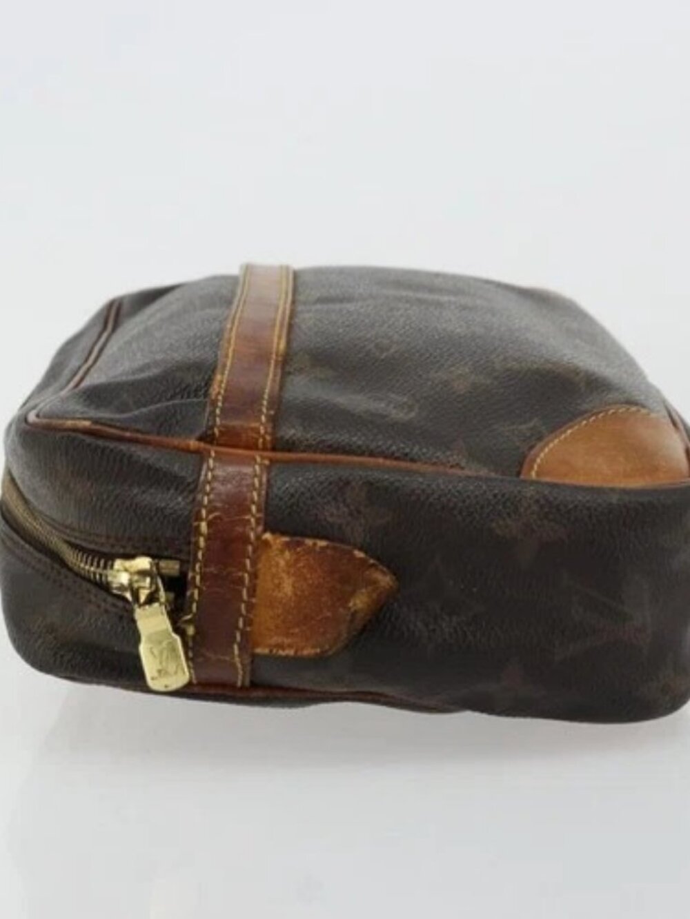 LOUIS VUITTON Monogram Compiegne 28 Clutch Bag M51845 LV Auth BA12322 - Picture 4 of 16